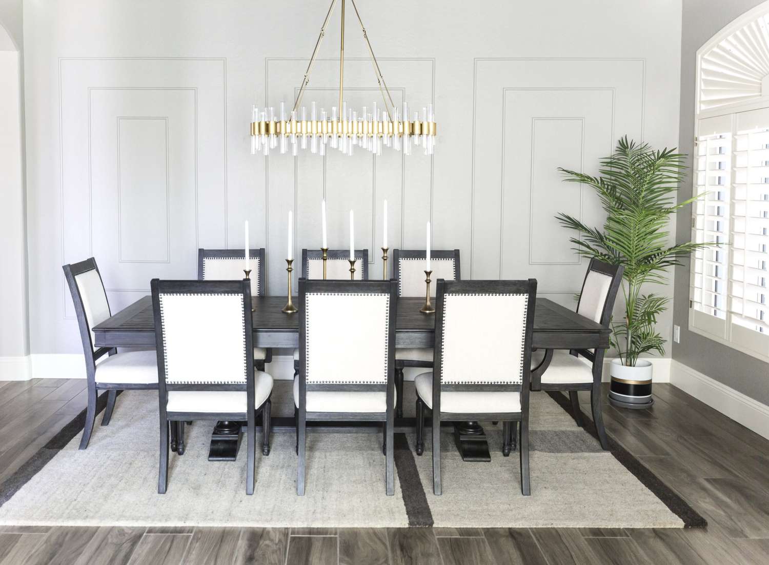 dining room accent wall