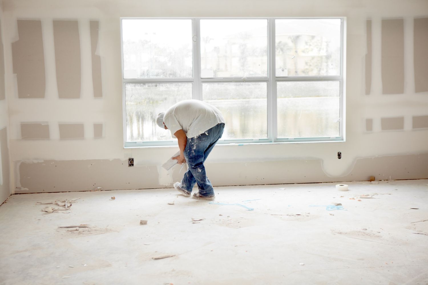 Installing Drywall In a Room