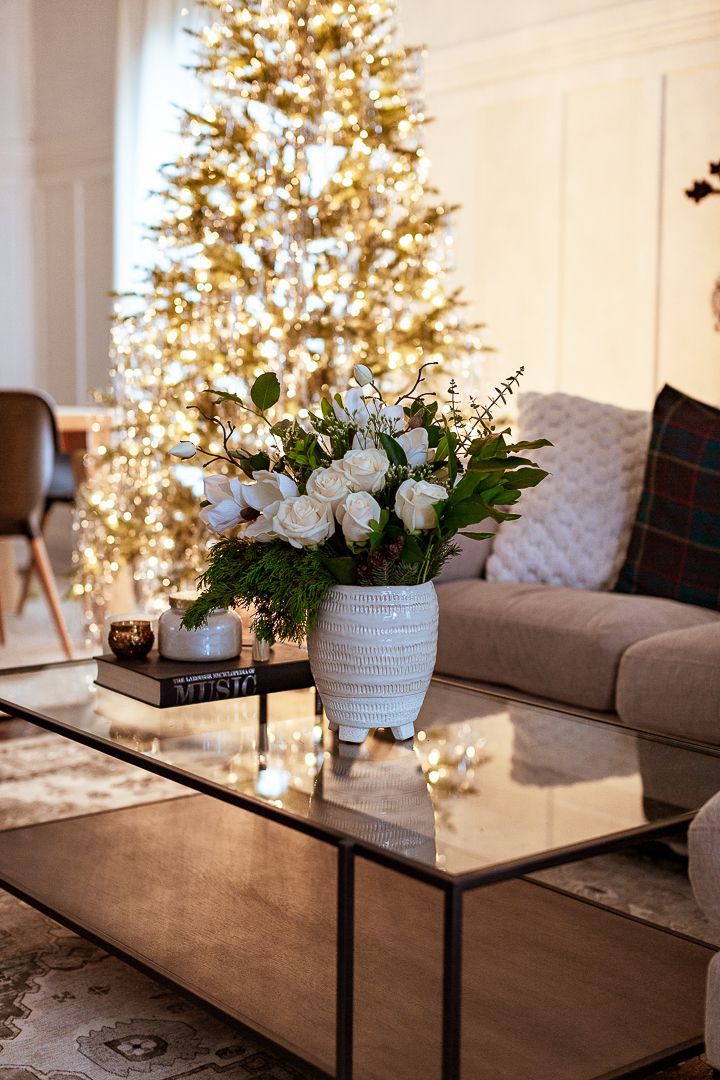 white christmas decor ideas