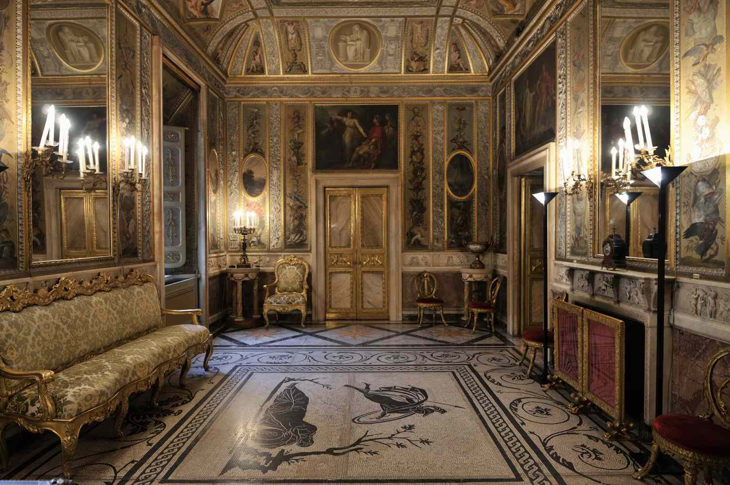 O que é design de interiores em estilo barroco