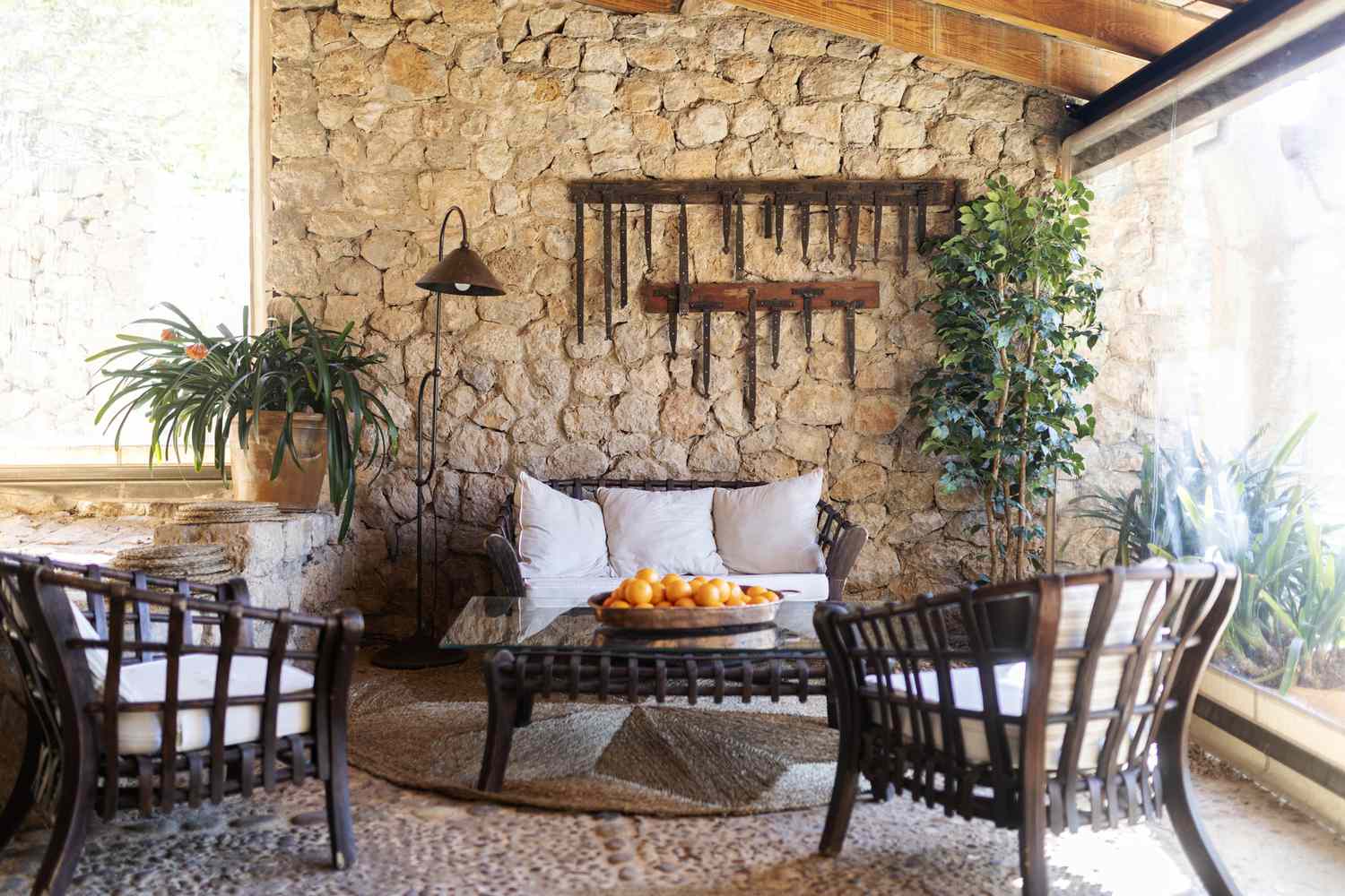 Design de interiores em estilo mediterrâneo em Mallorca