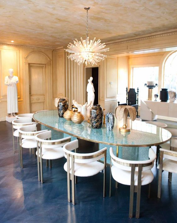 Gold Dining Room