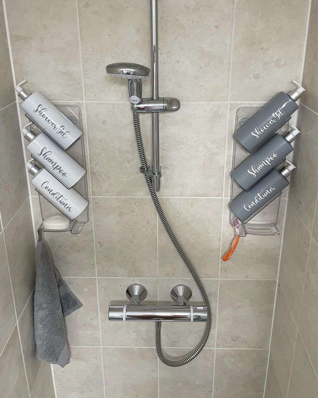 Ideas de almacenaje para la ducha del baño
