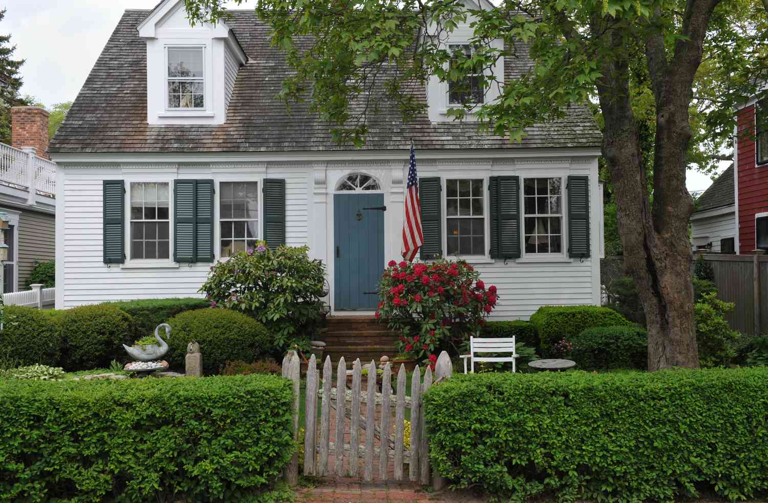 Cape Cod style house in Provincetown, Mass.