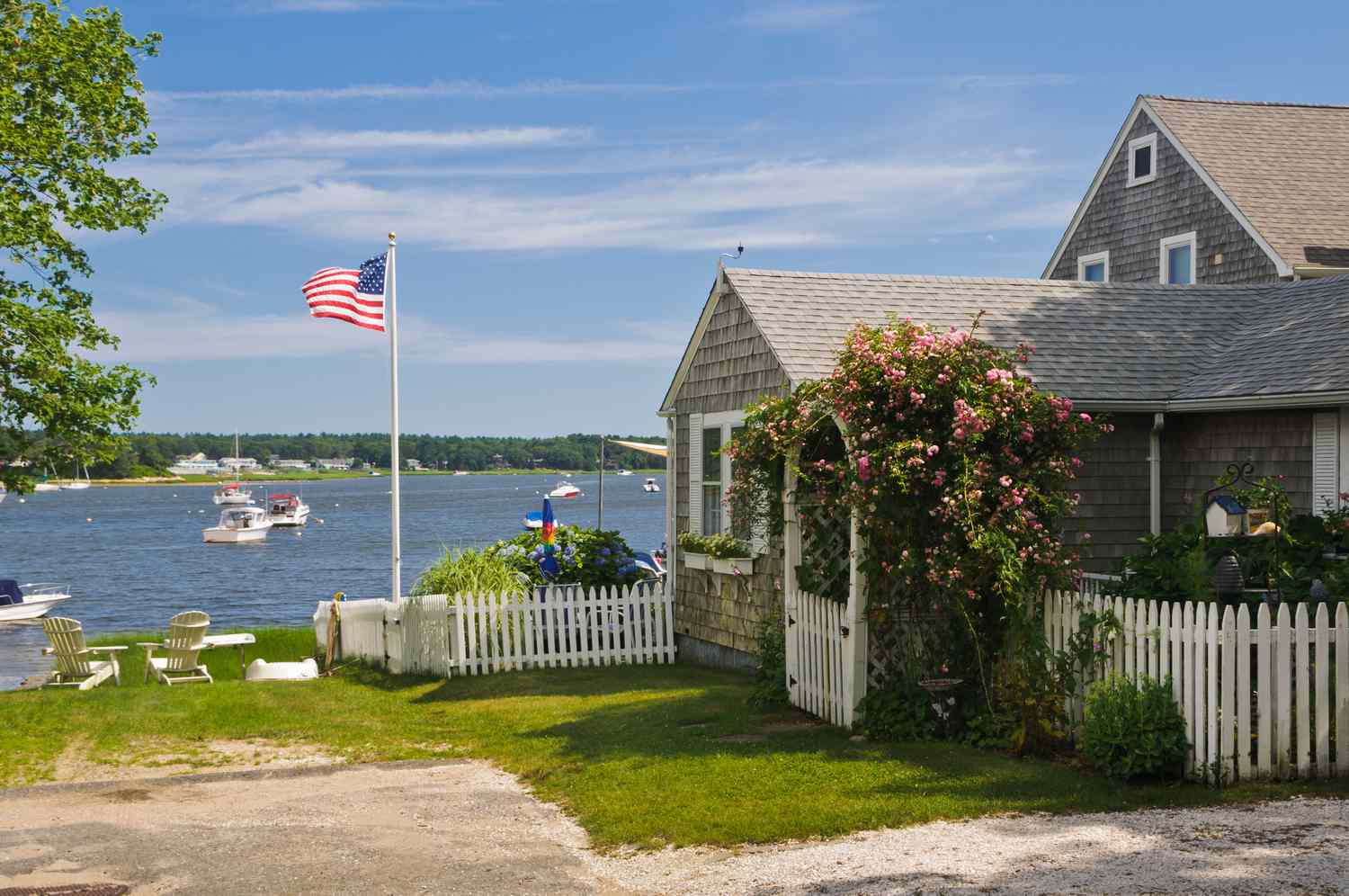 O que é o paisagismo Cape Cod?