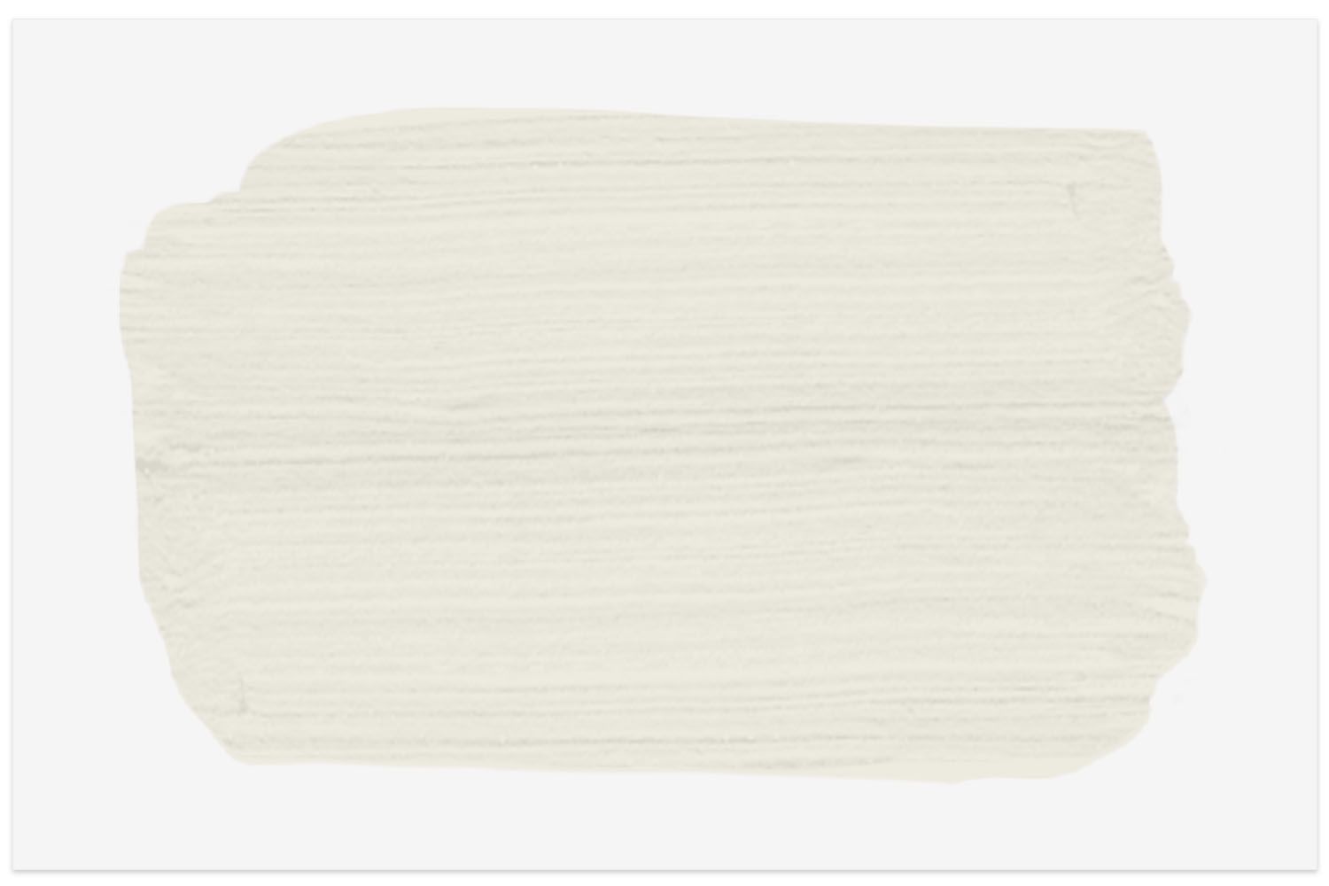 Sherwin-Williams Alabaster paint swatch