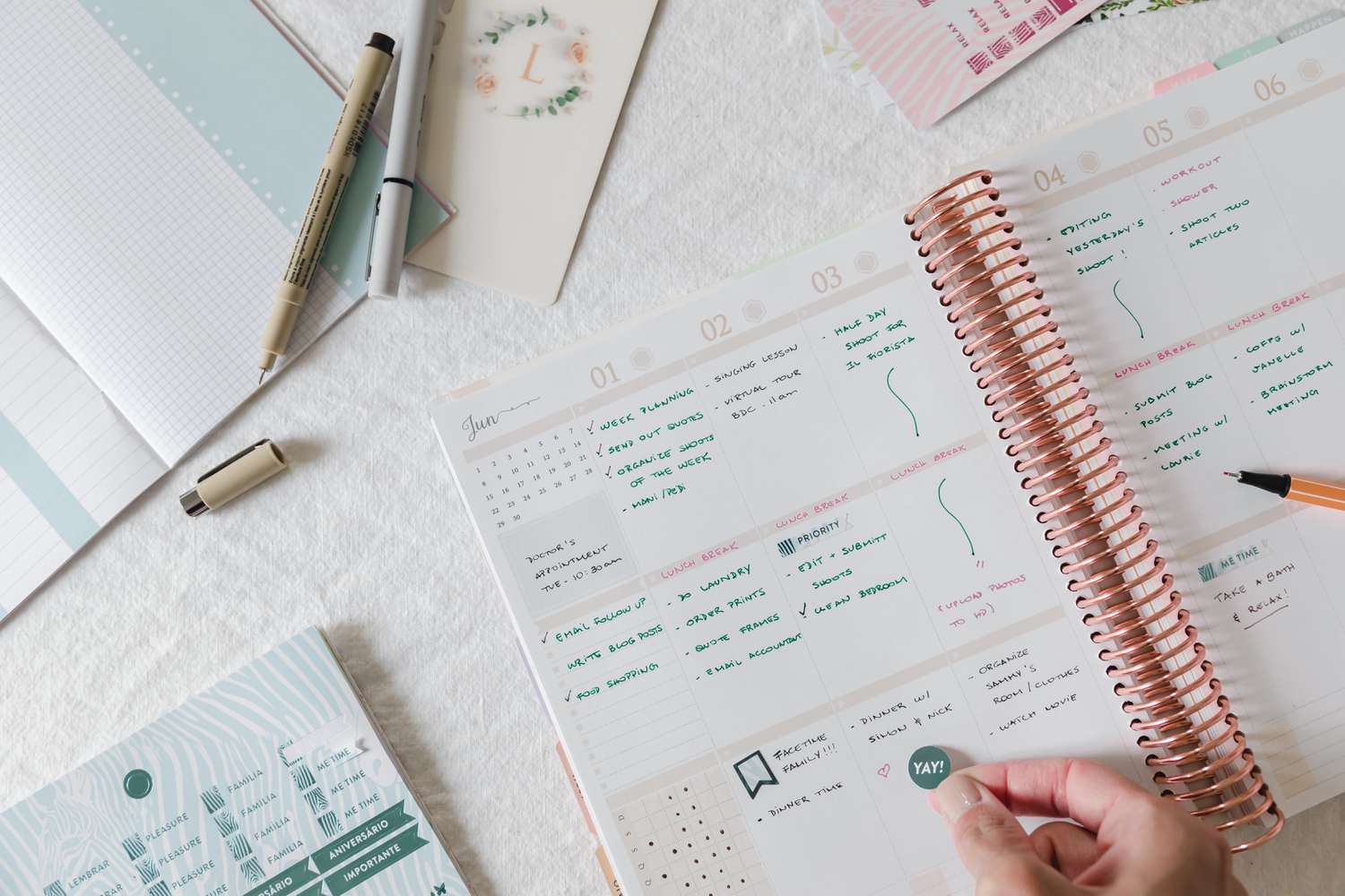 Ideias de Bullet Journal para iniciantes