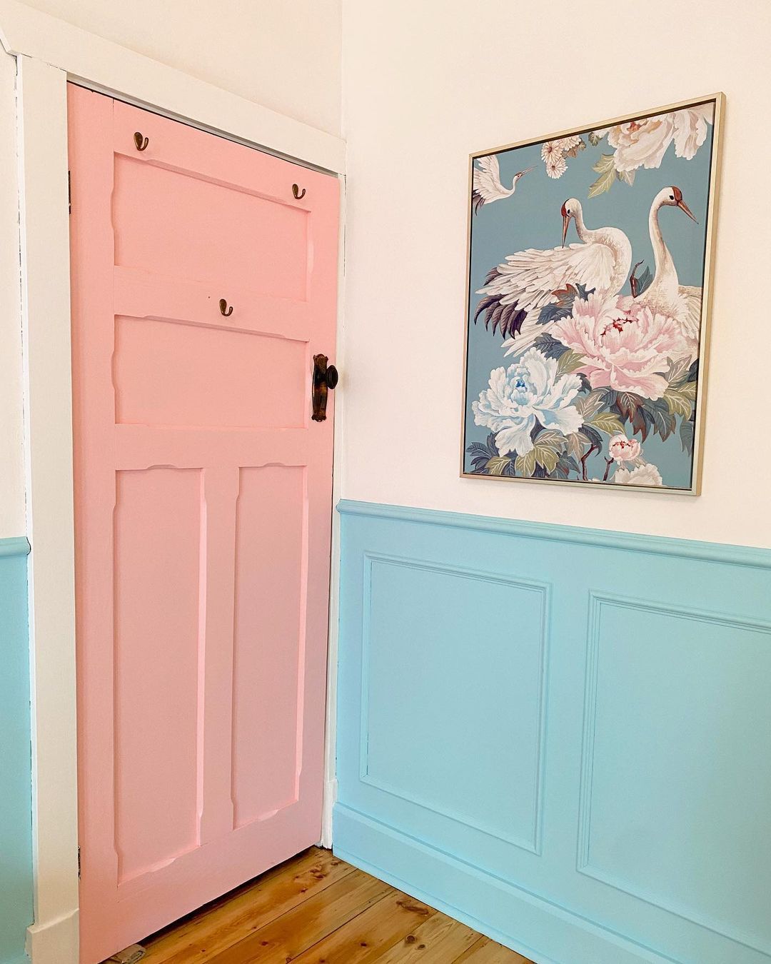 pastellfarbenes Zimmer
