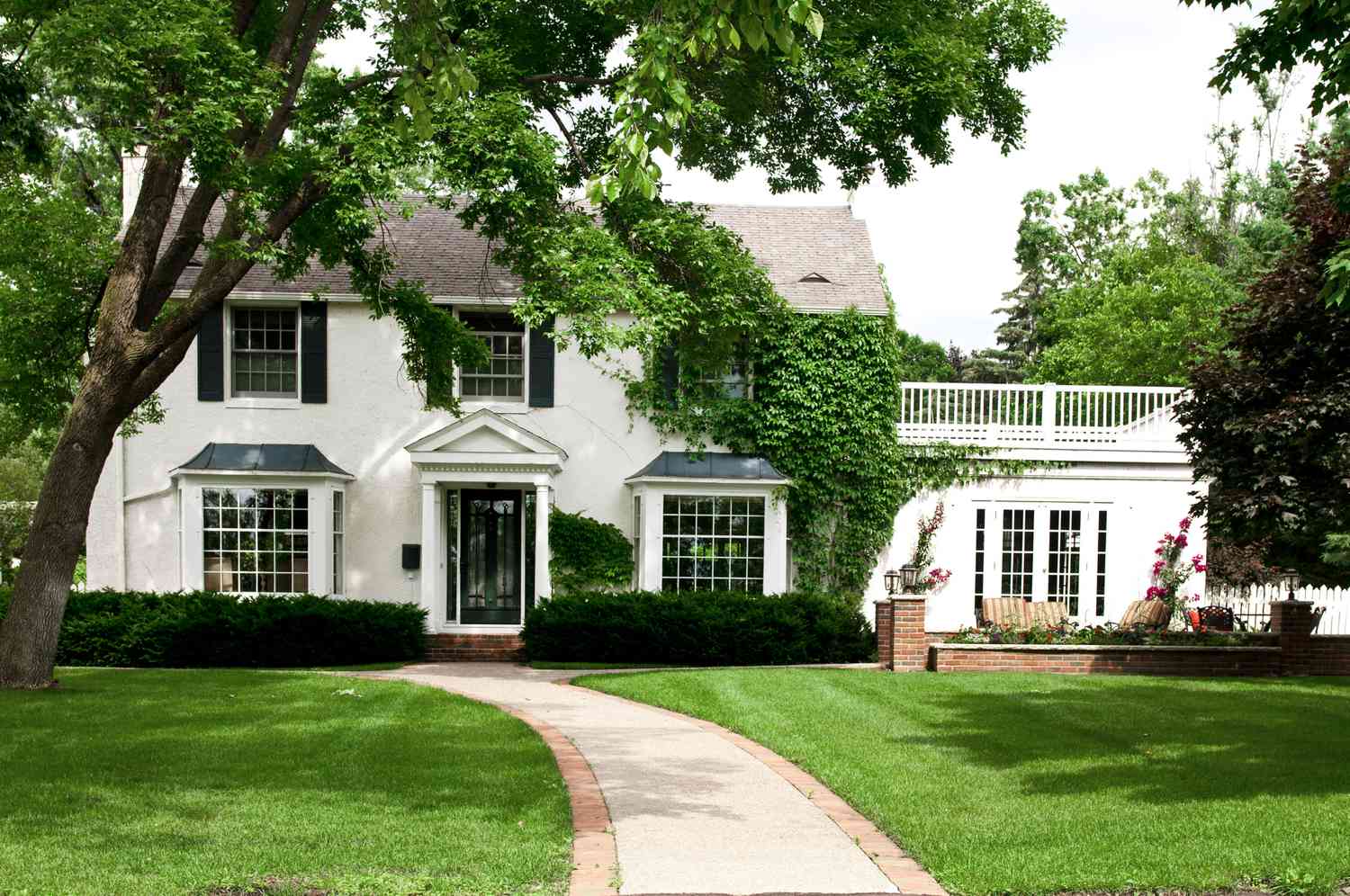 Brick Colonial-Revival Home