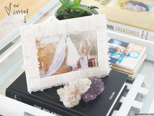 crystal picture frame