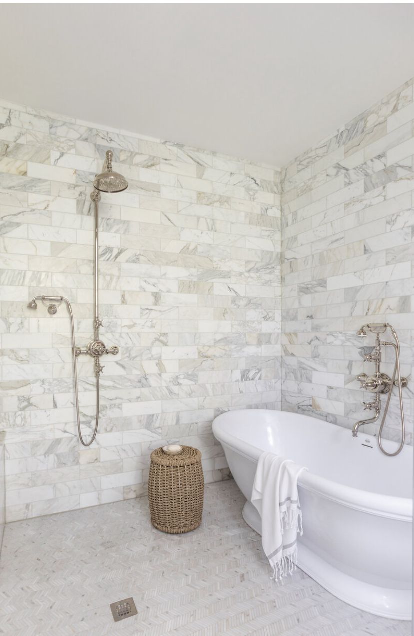 marble subway tile