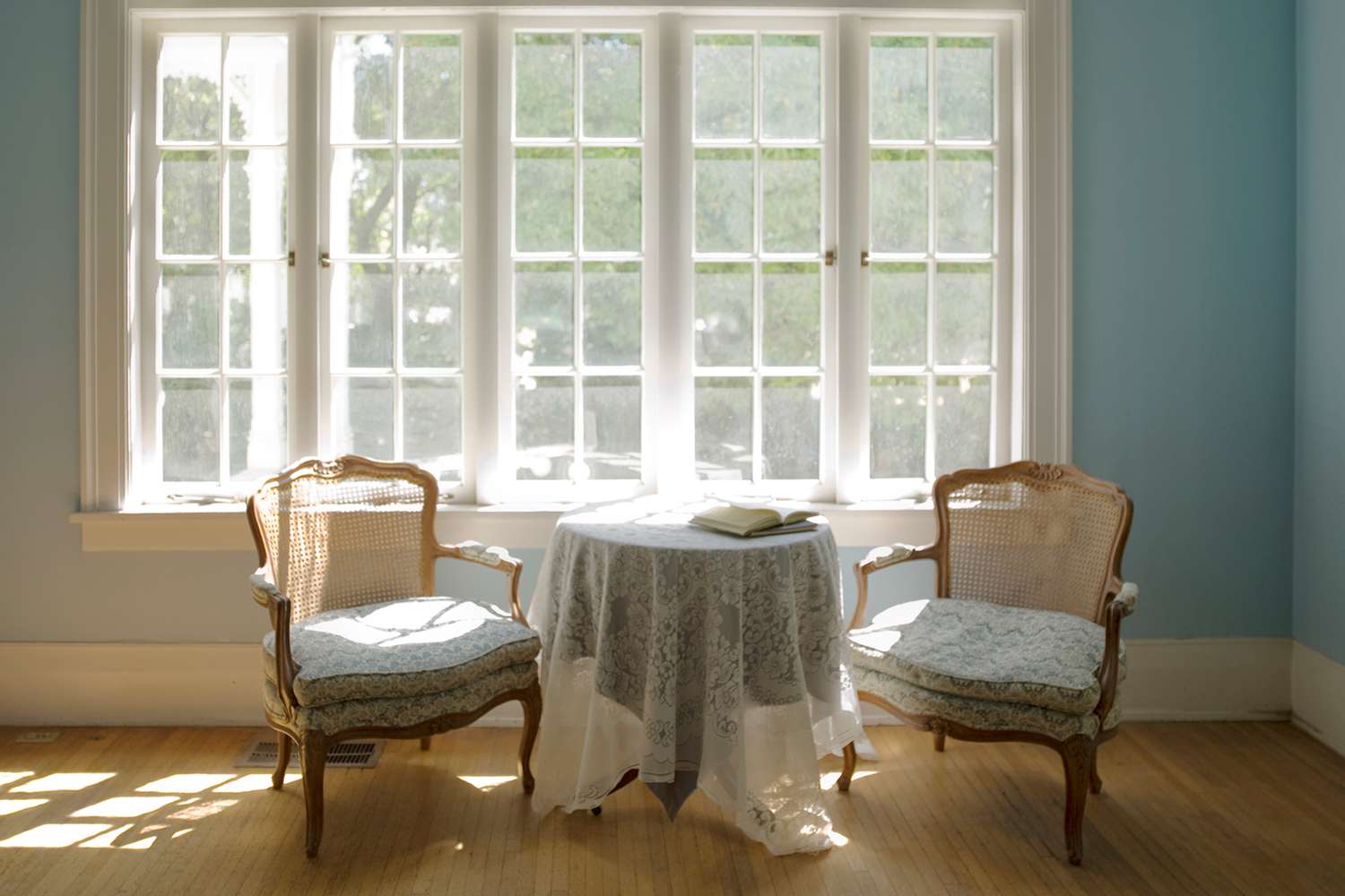 a table skirt used in decor