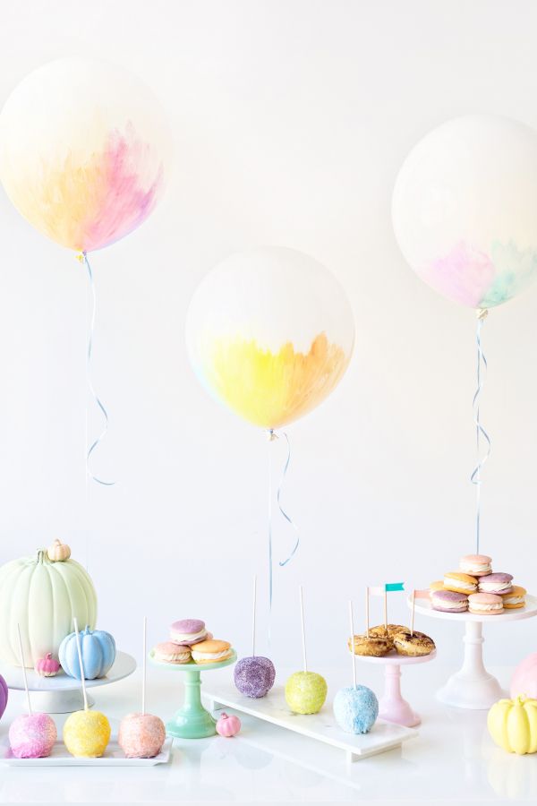 DIY-Aquarell-Ballons