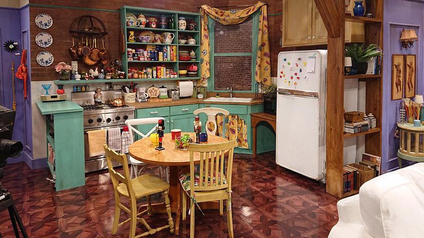 The kitchen set from Friends