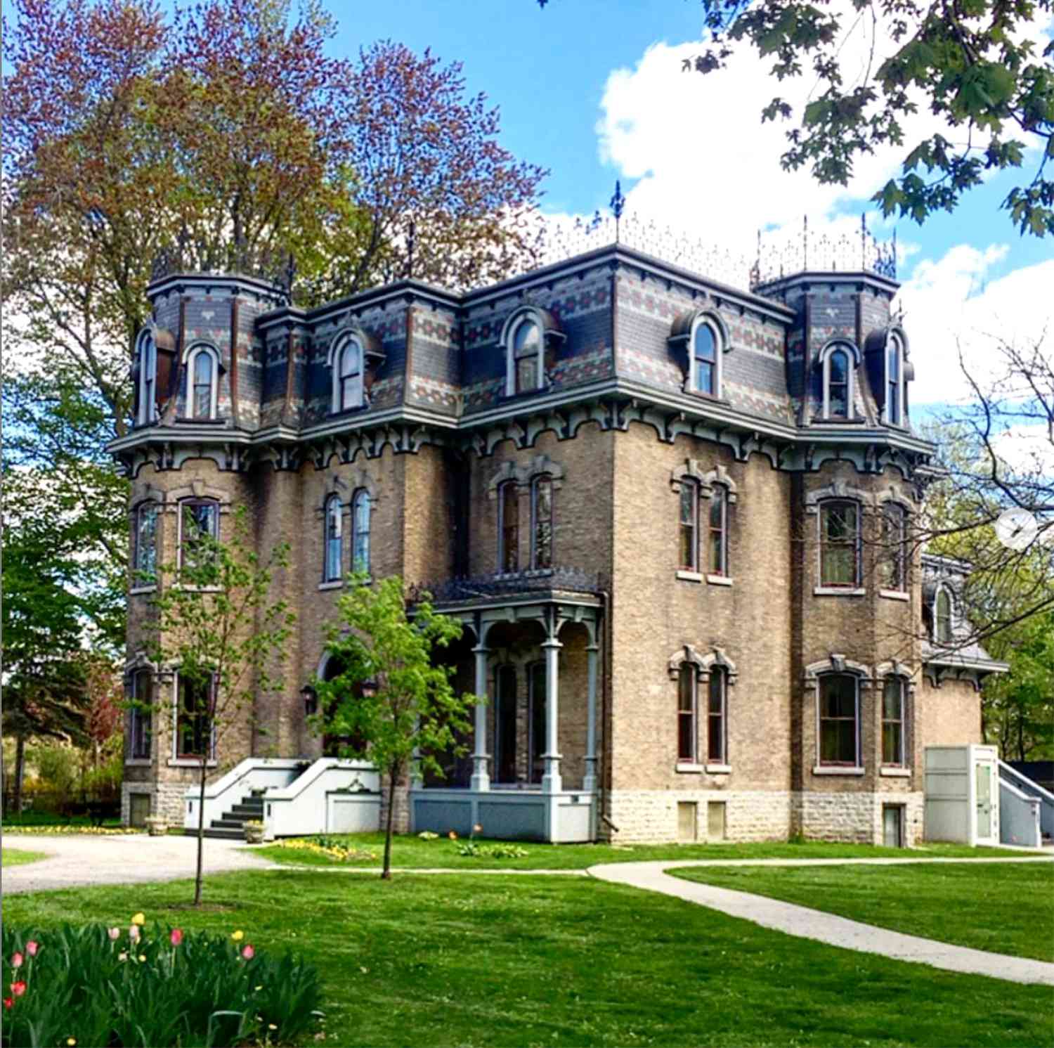 casa victoriana del segundo imperio