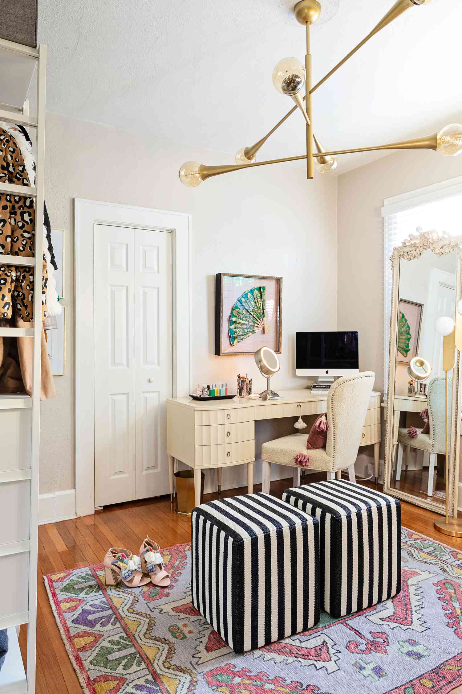 Florida house by Lisa Gilmore dressing room