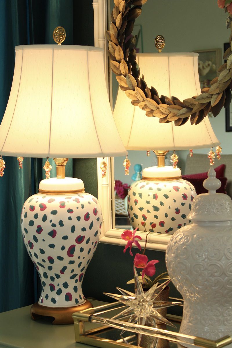 leopard lamp 