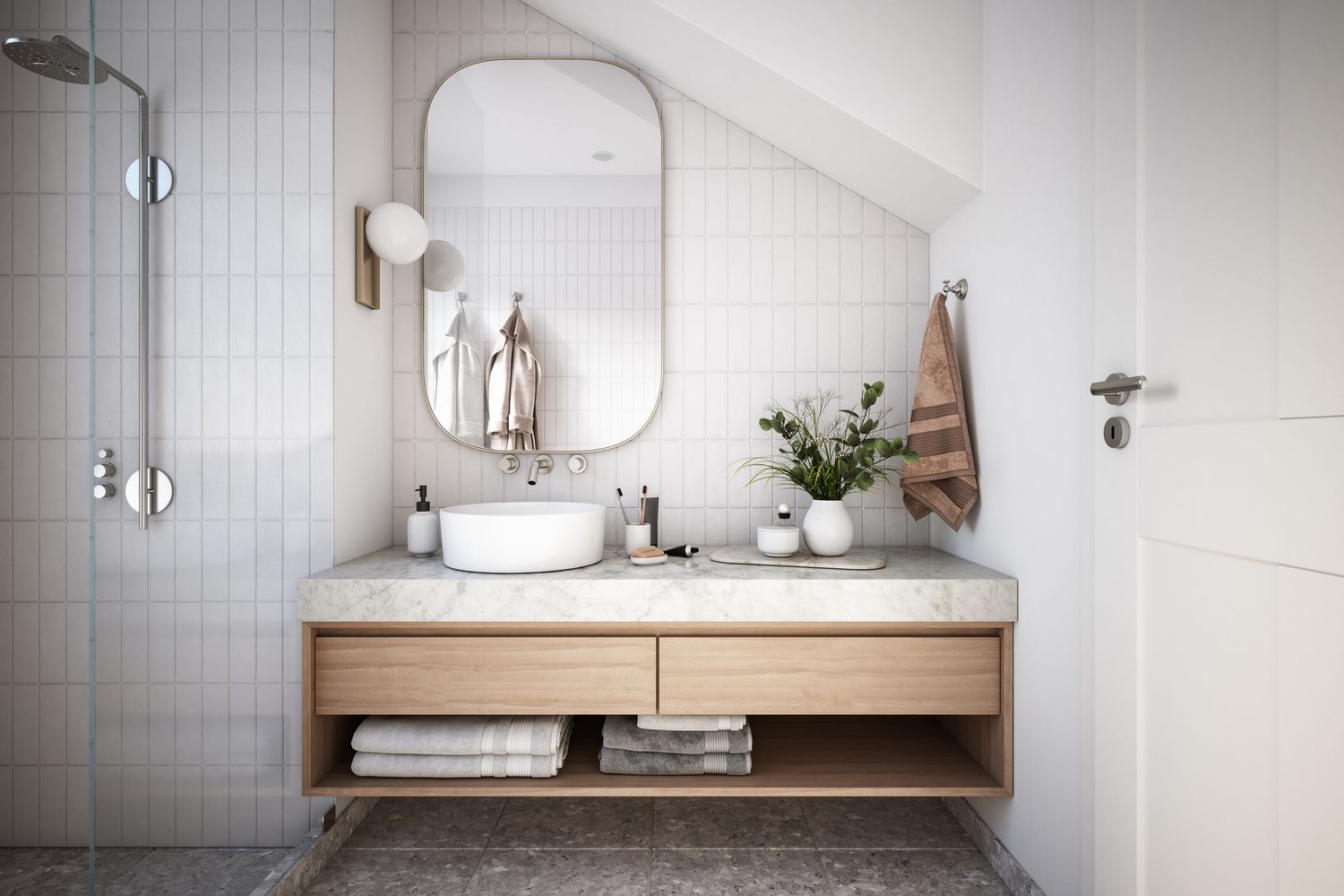 Modernes Badezimmer