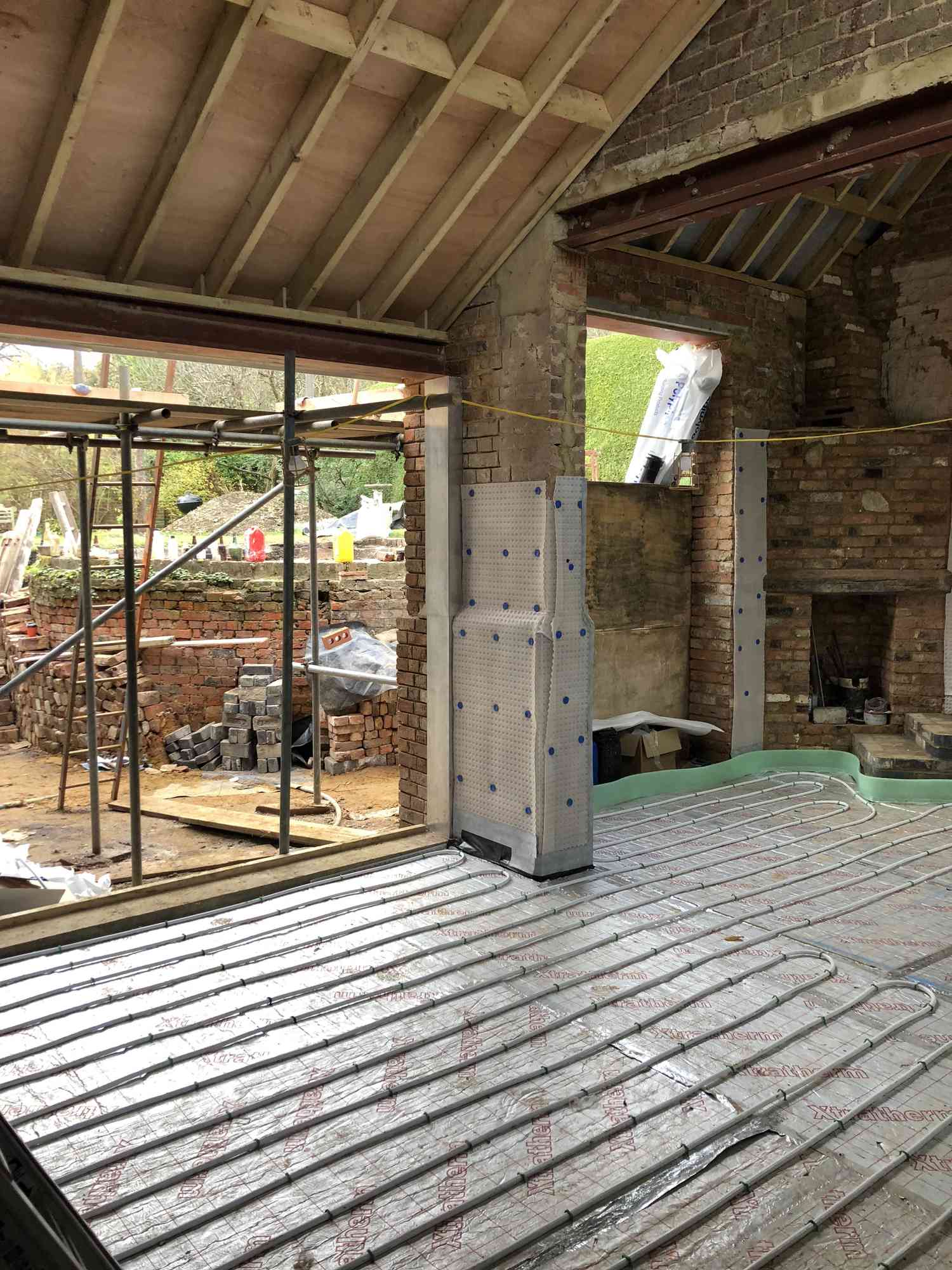 Barn and cottage conversion taking place