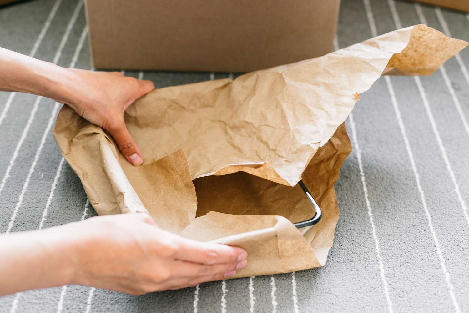 Verpackung zerbrechlicher Glaswaren