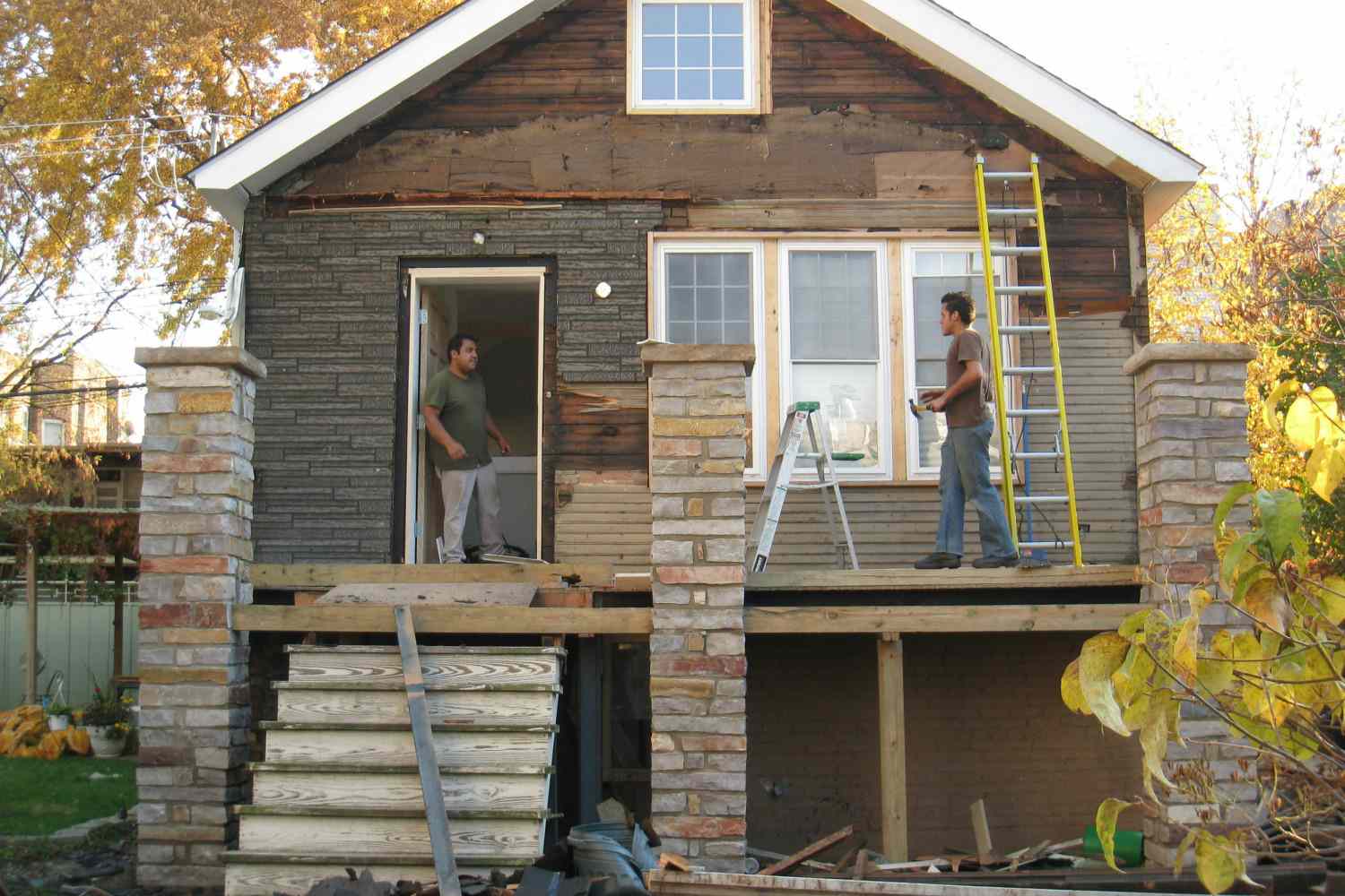 ein Haus bauen