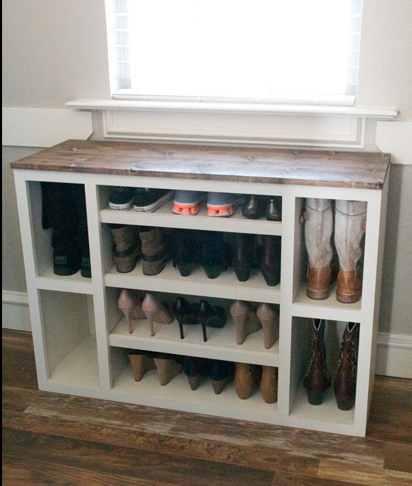 DIY Schuhschrank