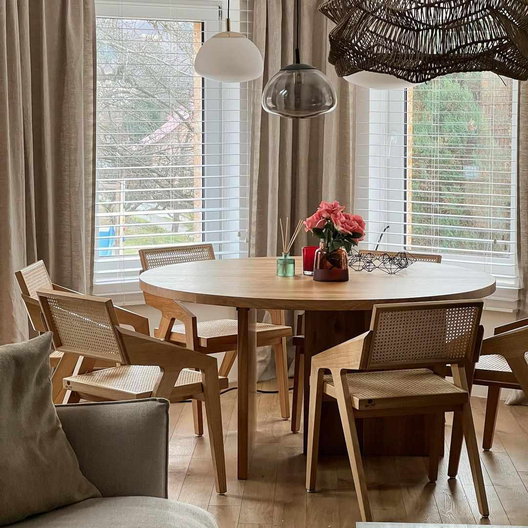 midcentury modern dining room