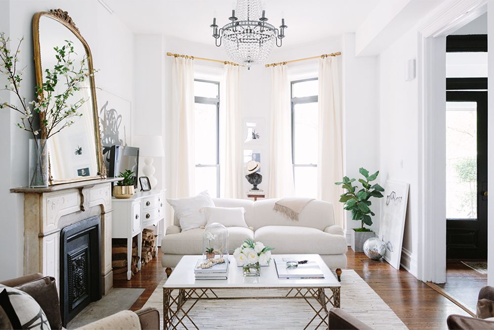 Victorian modern living room