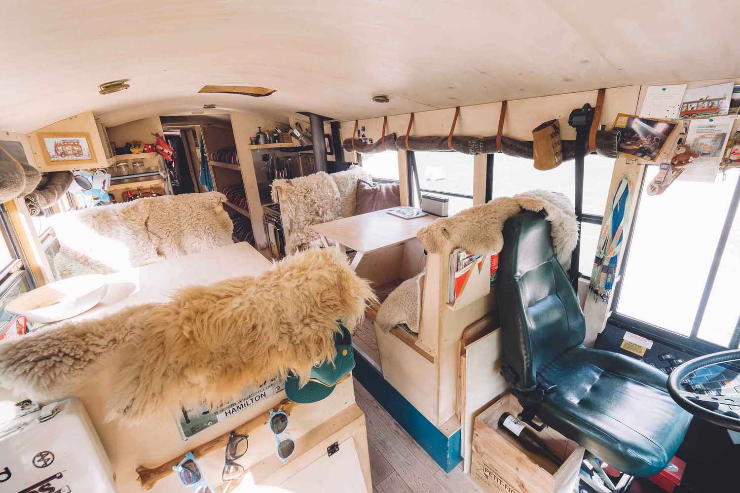 Nomad bus living/lounge