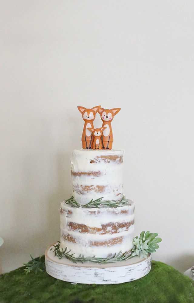 DIY New Baby Cake Topper