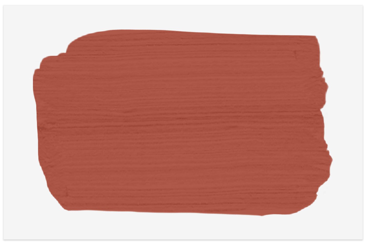 Amostra de cor da Spruce Paint em Persimmon