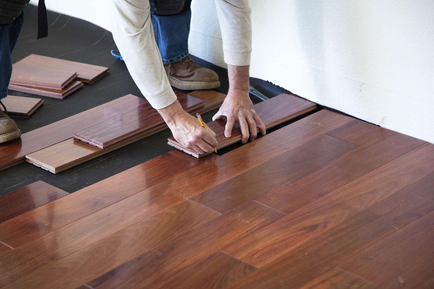 Installing Hardwood Floor