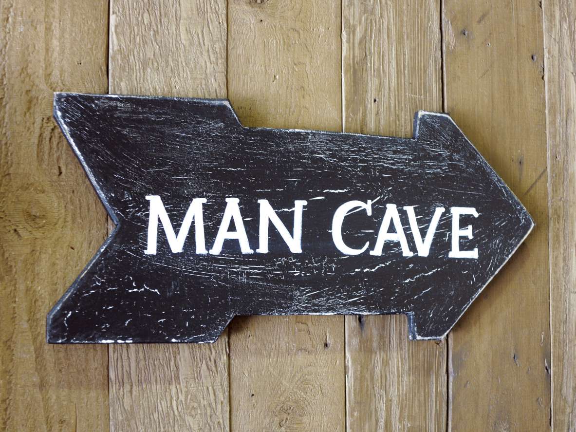 man cave sign