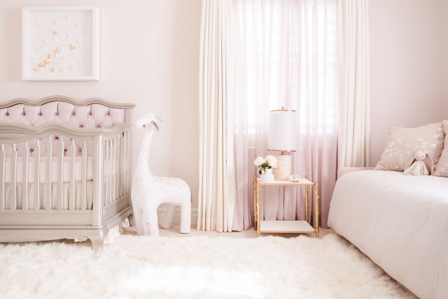 ideias para quarto de bebê rosa