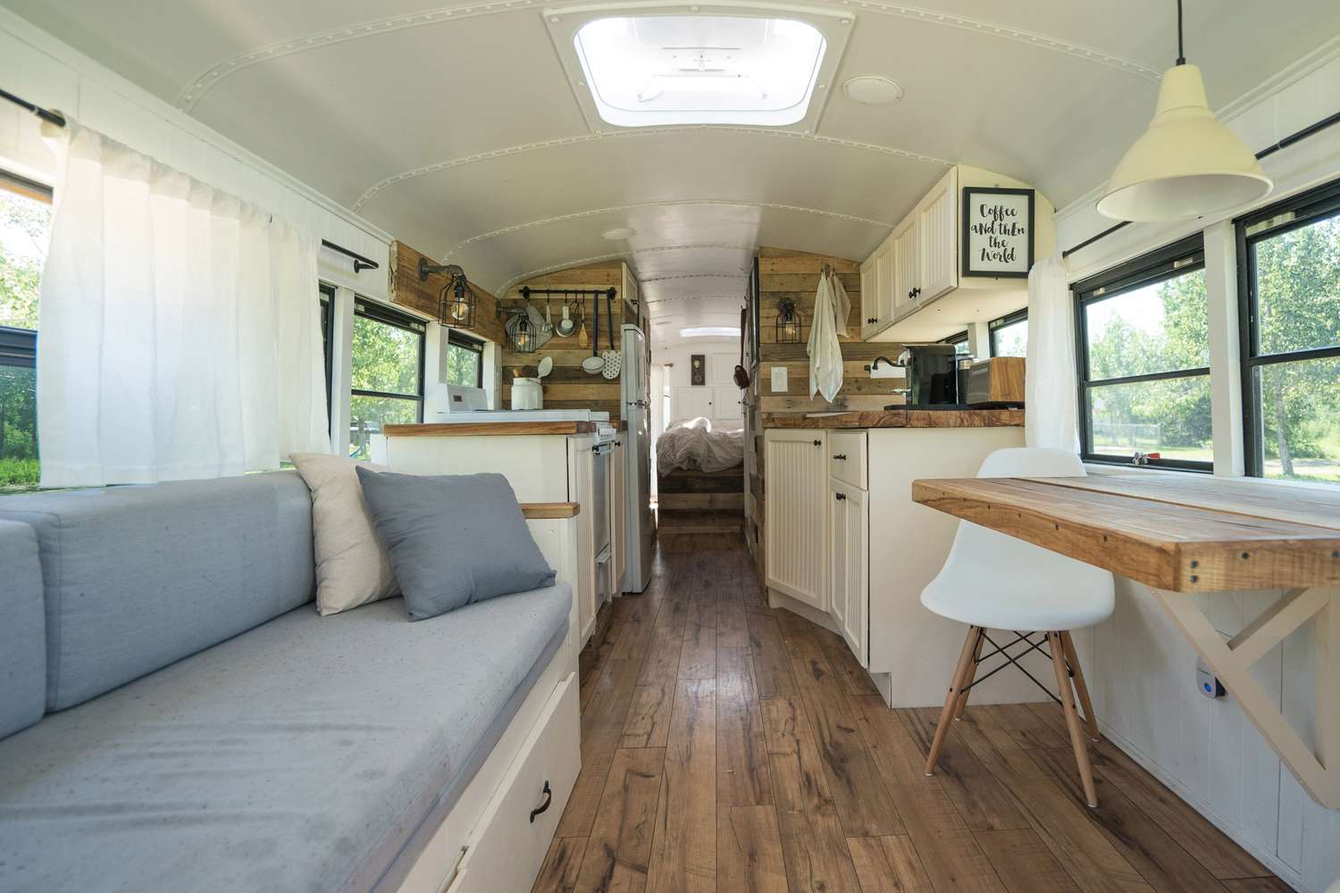 Bus living room