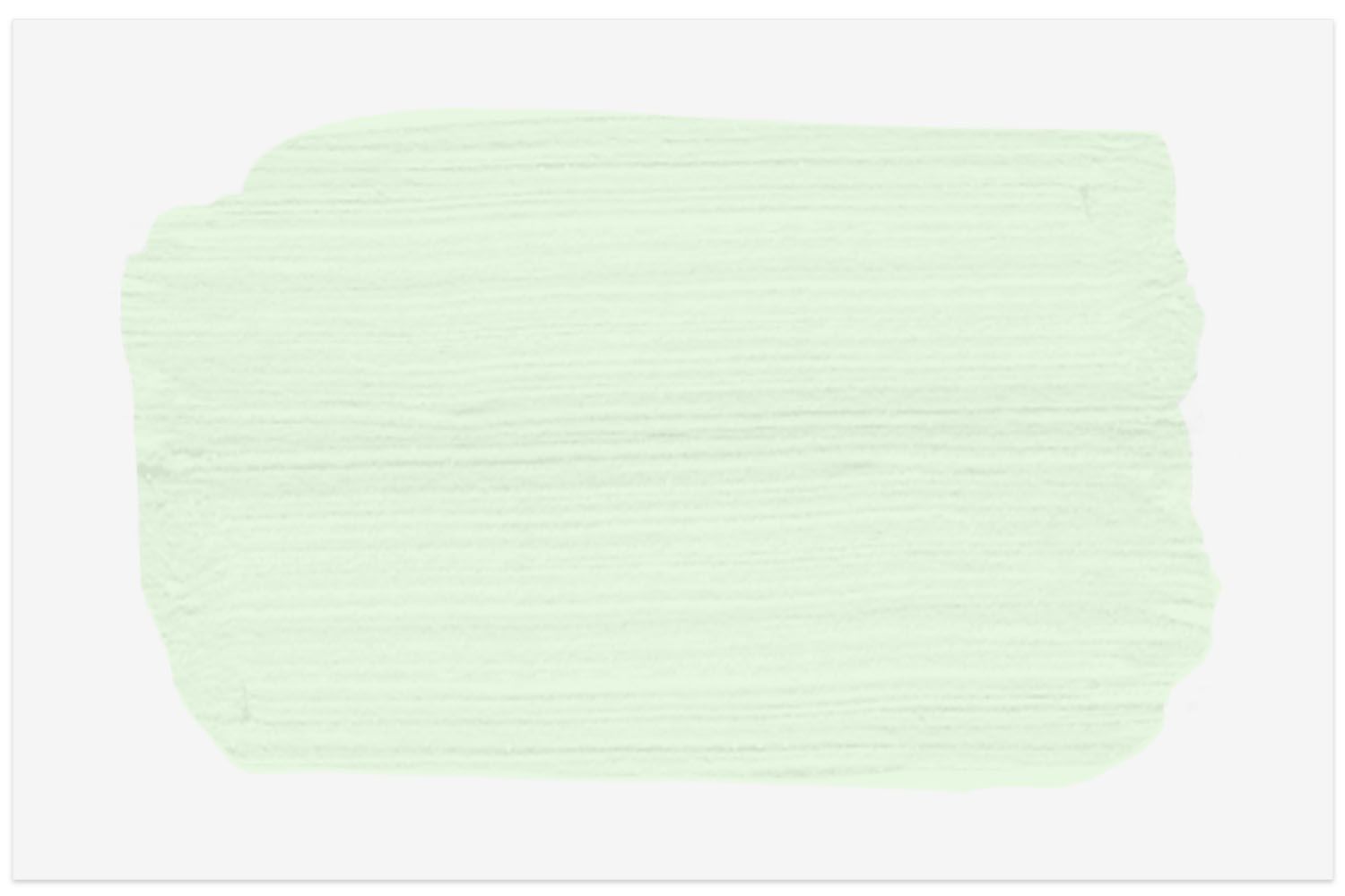 Muestra de pintura Benjamin Moore Lime Sorbet