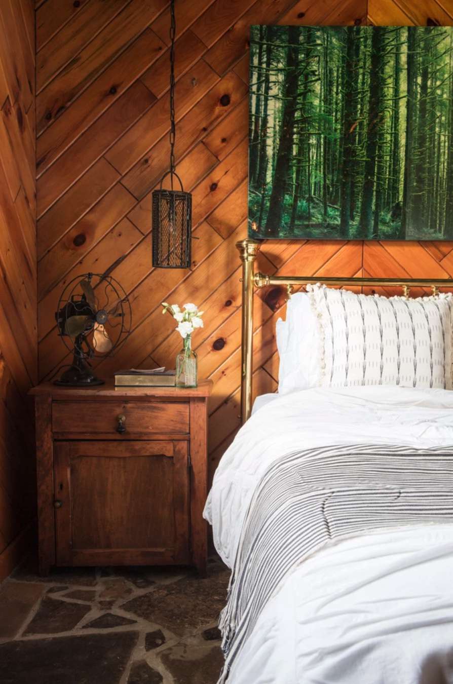 southwestern cottage bedroom
