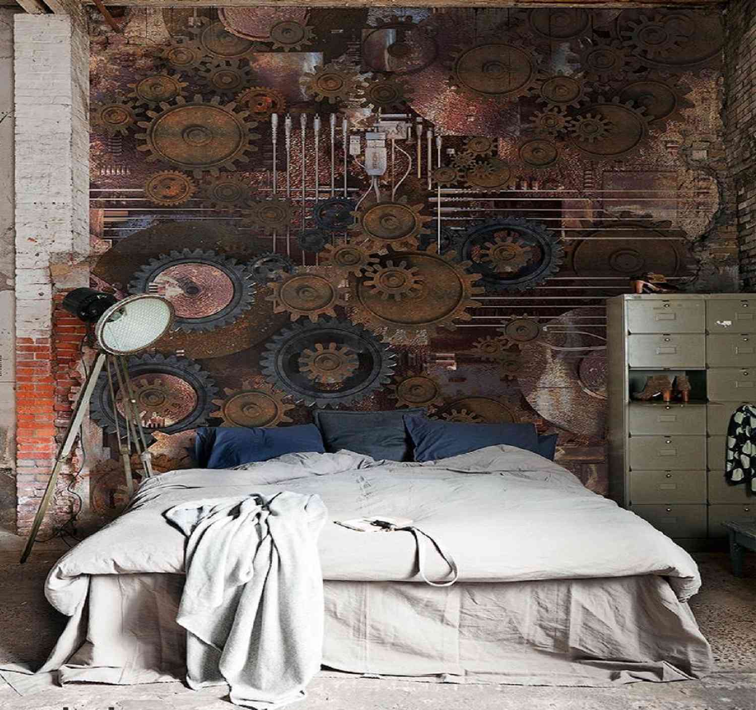 Pared Steampunk