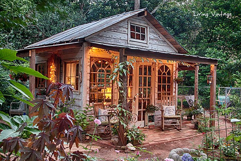 Elegant Garden Shed