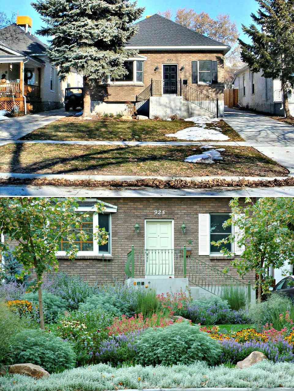 Antes y después: Un bungalow en Salt Lake City