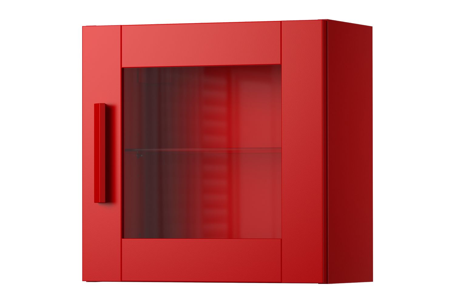 IKEA Brimnes Red Cabinet