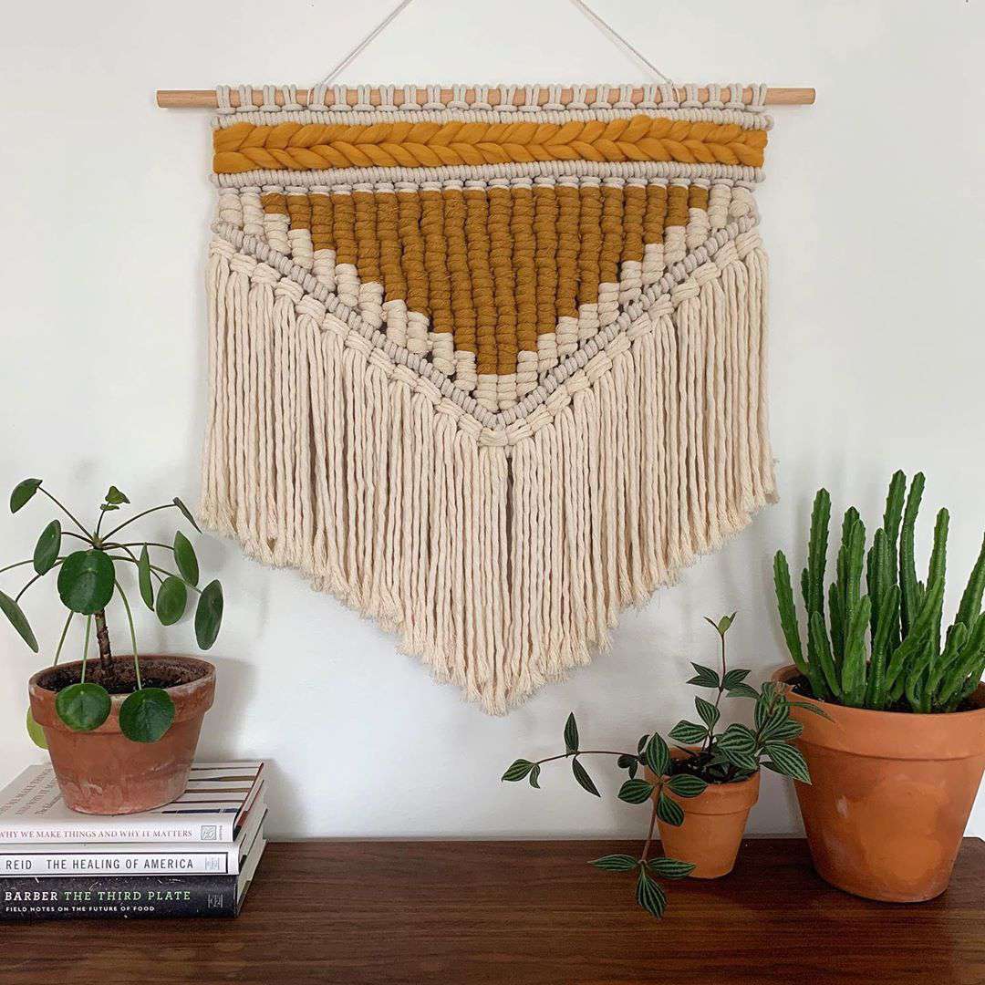 Macrame wall hanging