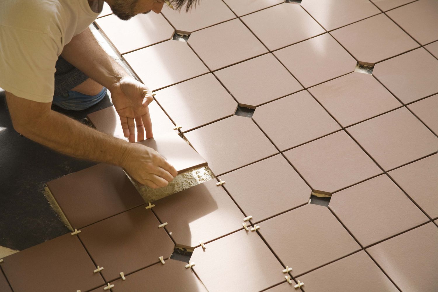 Ceramic tile installation