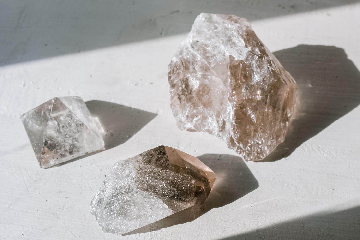 smoky quartz trio