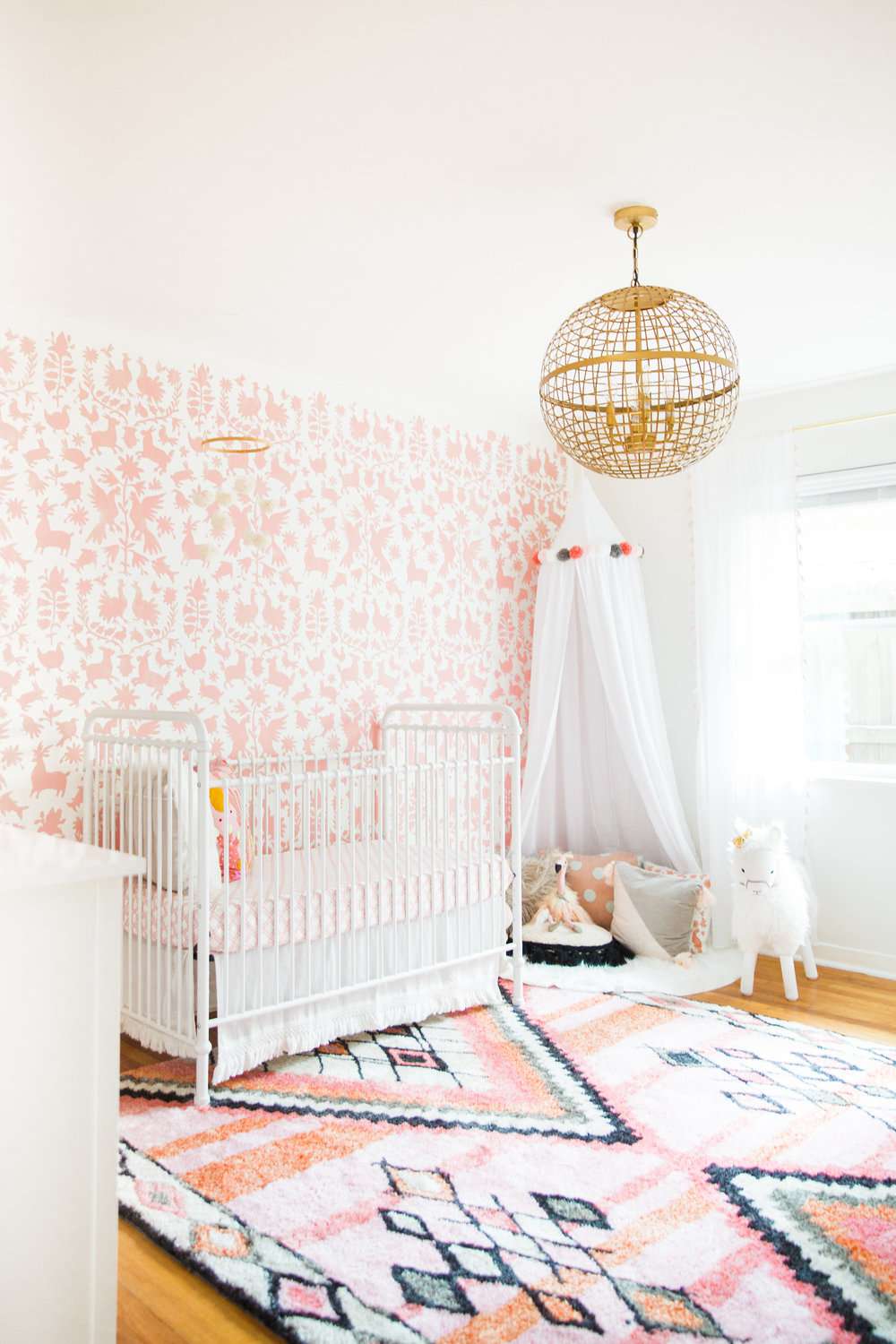 ideias para o quarto de bebê rosa