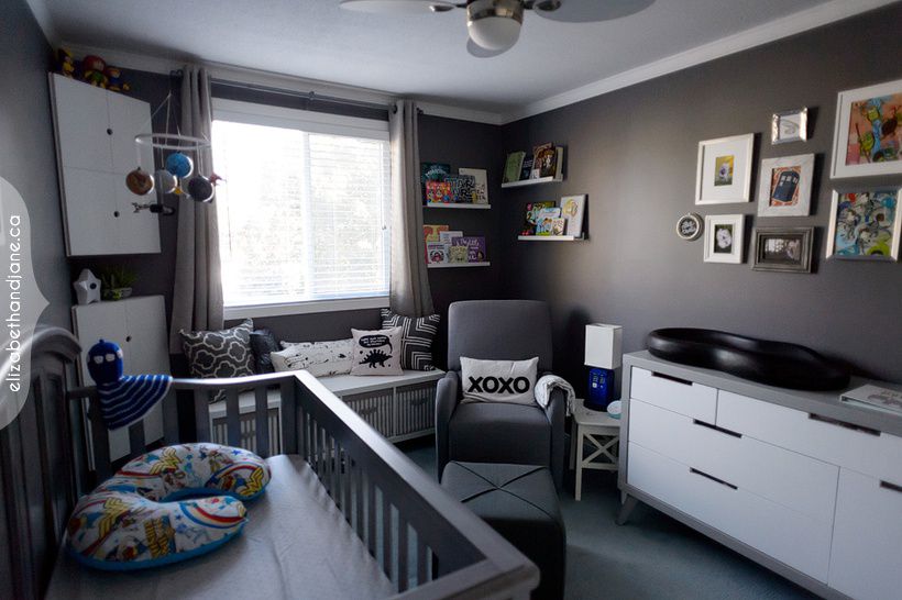 Modern geek nursery