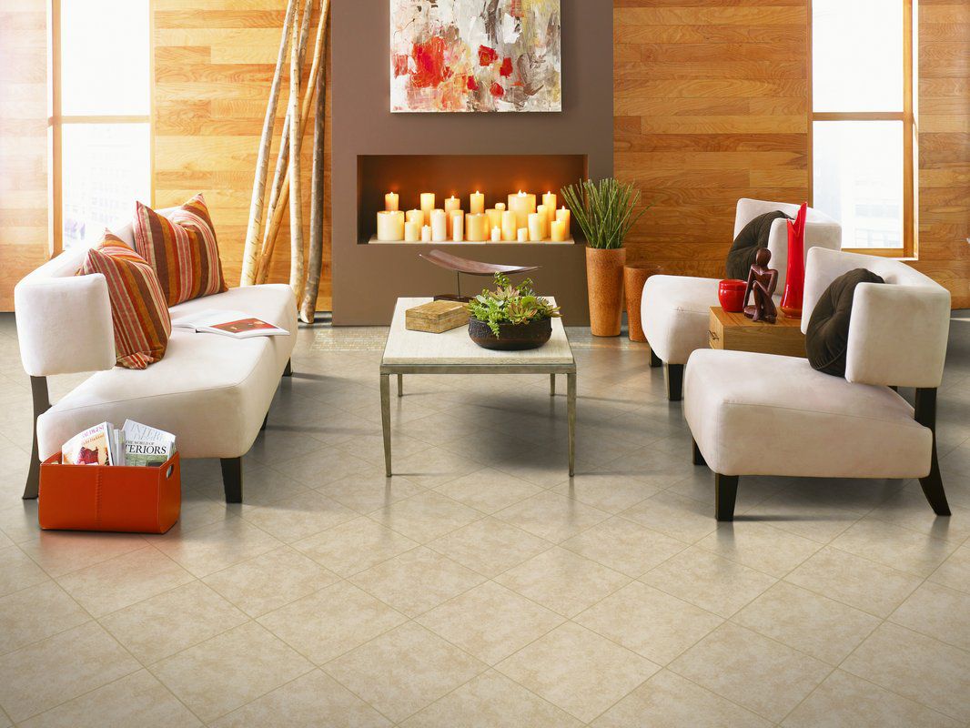 ceramic den flooring