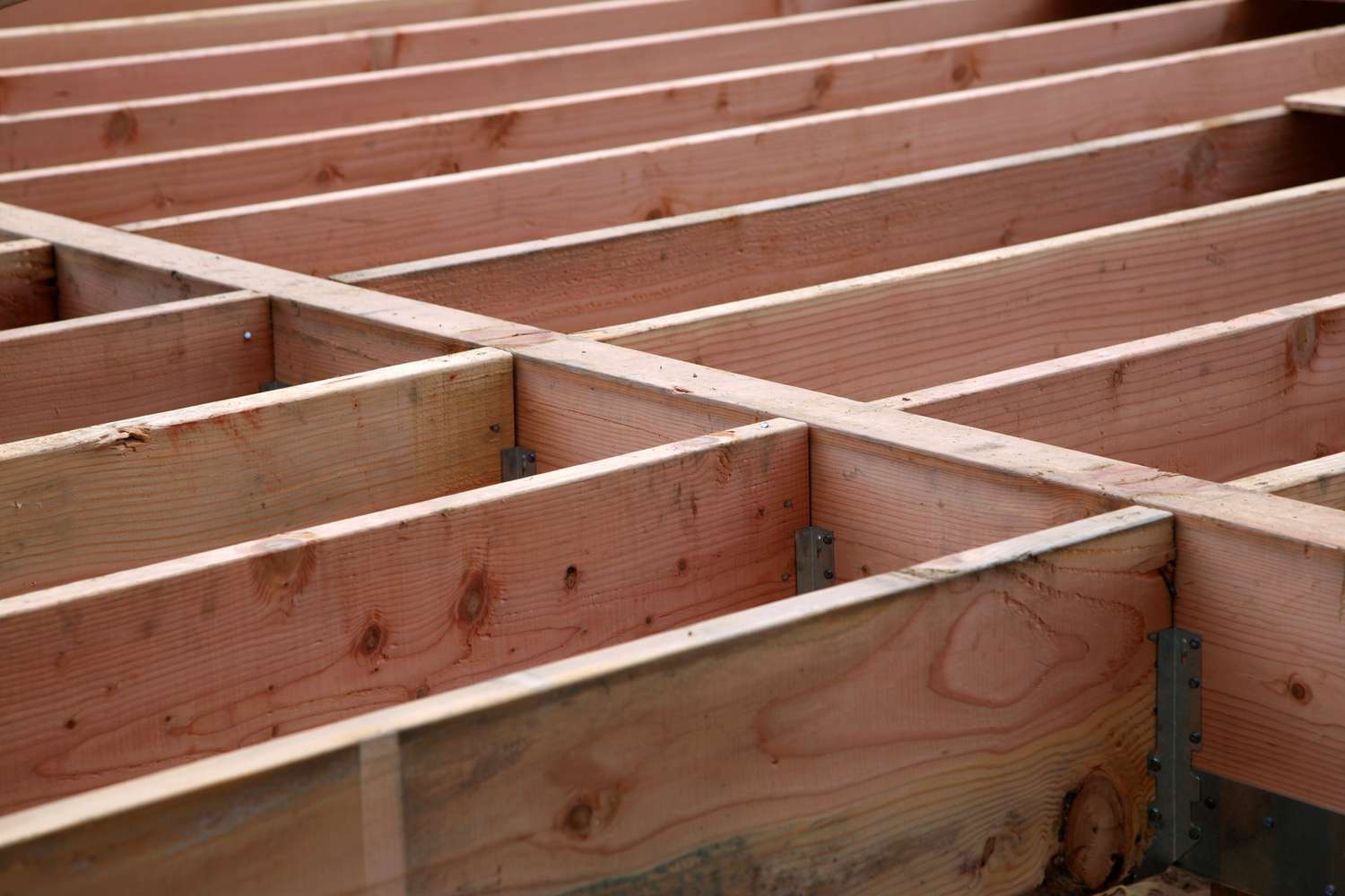 deck girder and joists