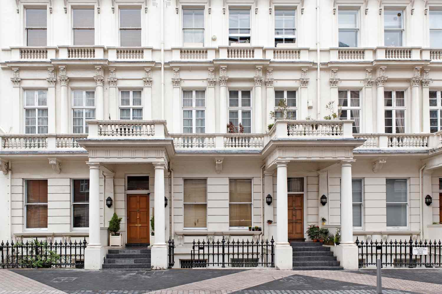 Casas adosadas georgianas en Londres