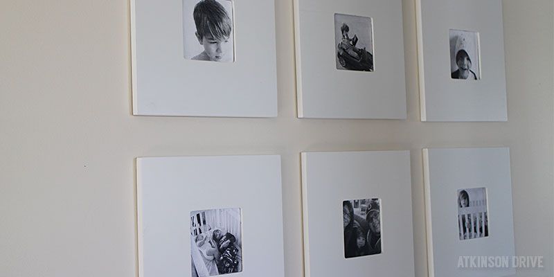 DIY gallery wall hack using $2 MALMA mirrors from IKEA